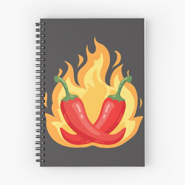 Item preview, Spicy Hot Chili Pods Illustration for Food Lovers and Spice Enthusiasts designed and sold by AsgarAli.