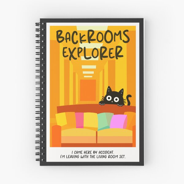 Item preview, BACKROOMS I came here by accident. I’m leaving with the living room set. - Little Cat designed and sold by DibujandoPorfa.