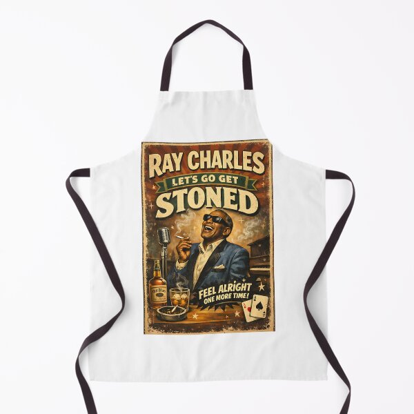 Item preview, Vintage Ray Charles Inspired Lets Go Get Stoned Music Poster designed and sold by ArcticFoxe.