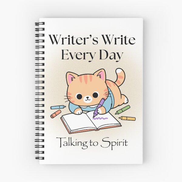 Item preview, Writers Write Every Day - So Says the Cat! designed and sold by TalkingToSpirit.