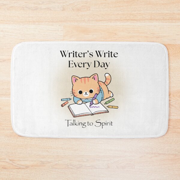 Item preview, Writers Write Every Day - So Says the Cat! designed and sold by TalkingToSpirit.