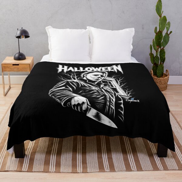 Item preview, Michael Myers Halloween Horror Art designed and sold by EvergreenPark - Tee Studio.