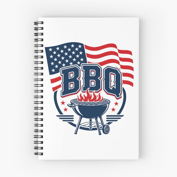 Item preview, BBQ American Flag Grill Design | 4th of July Cookout designed and sold by Marshallamoakohene.