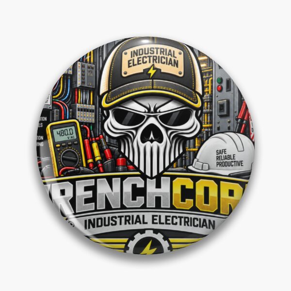 Item preview, WrenchCorps - Industrial Electrician designed and sold by WrenchCorps.
