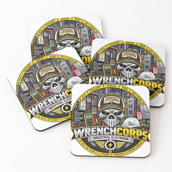 Item preview, WrenchCorps - Industrial Electrician designed and sold by WrenchCorps.