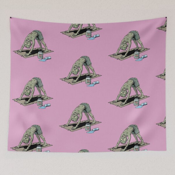 Item preview, Zombie Doing Downward Dog Yoga designed and sold by Rare By Hero.
