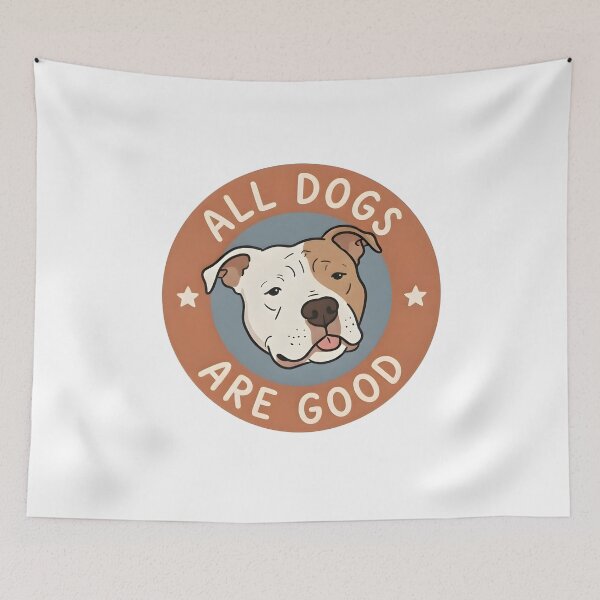 Item preview, All Dogs Are Good Pitbull - Dog Lover Adoption designed and sold by wingoo22.