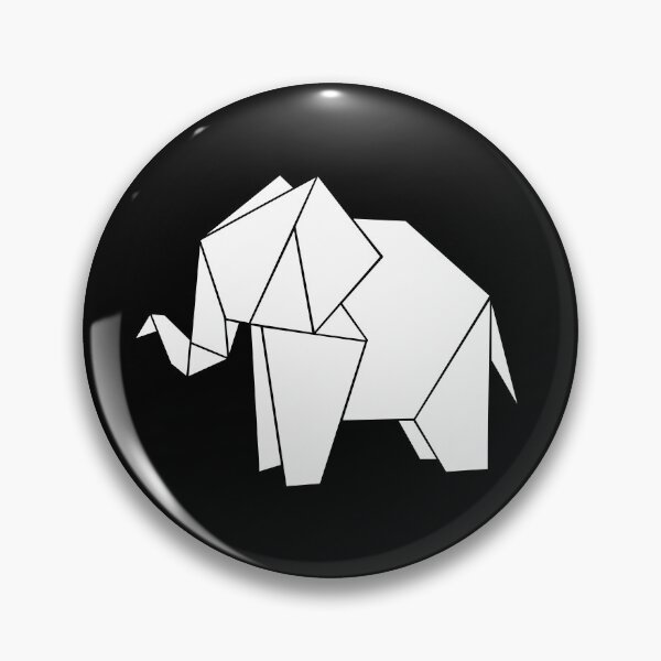 Item preview, Minimalist Origami Elephant designed and sold by BlueBerry45.