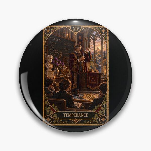 Item preview, Dark Academia Tarot Card Prints: Temperance designed and sold by PinUpPizzazz.