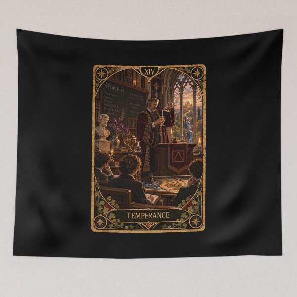 Item preview, Dark Academia Tarot Card Prints: Temperance designed and sold by PinUpPizzazz.