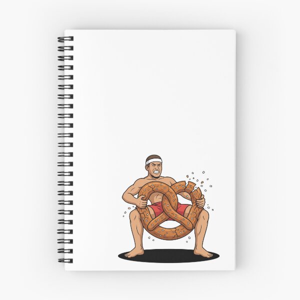 Item preview, Funny Athlete Squeezing Giant Salted Pretzel Workout designed and sold by Rare By Hero.
