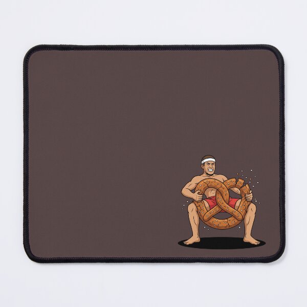 Item preview, Funny Athlete Squeezing Giant Salted Pretzel Workout designed and sold by Rare By Hero.