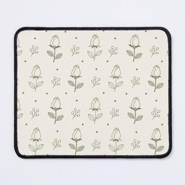 Item preview, Sage Green Rosebud and Berries designed and sold by mycute-stickers.