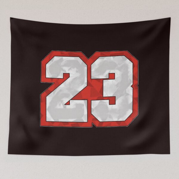Item preview, Legendary Number 23 - Basketball Jersey Style Art designed and sold by DOORCKS Empire.