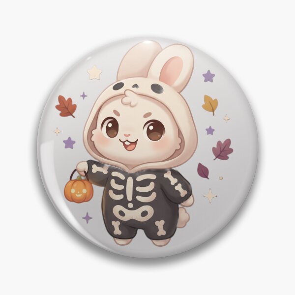 Item preview, Skeleton Bunny Halloween Cute designed and sold by Moon's Arts.