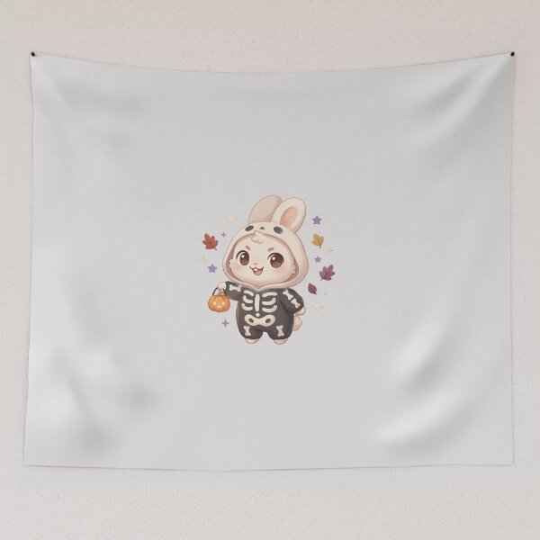 Item preview, Skeleton Bunny Halloween Cute designed and sold by Moon's Arts.
