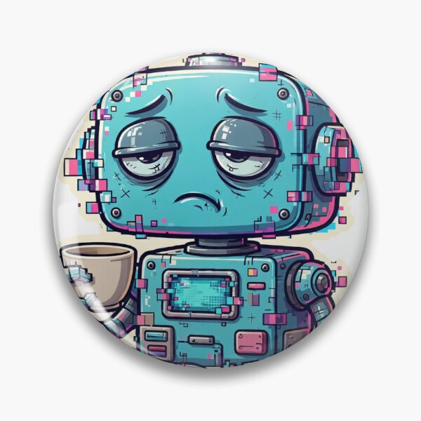Item preview, 404 Sleep Not Found Funny Glitch Robot Programmer designed and sold by The Daily Grin.
