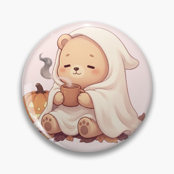 Item preview, Cozy Ghost Bear Halloween designed and sold by Moon's Arts.