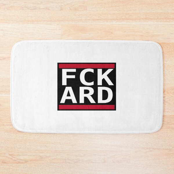 Item preview, Retro Hip Hop Inspired FCK ARD Graphic Design with Classic Run DMC Style designed and sold by clup17.