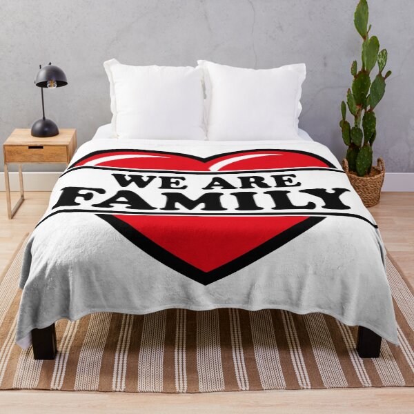 Item preview, We Are Family (Heart / Love / Birth / Parents / Black 2C) designed and sold by MrFaulbaum.