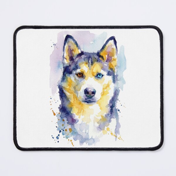 Item preview, Husky, Frontal Mask and Heterochromia Eyes designed and sold by caracatita75.