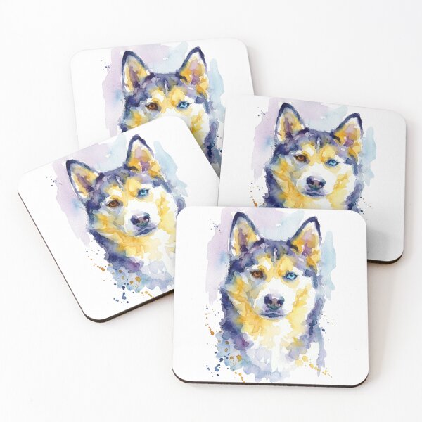 Item preview, Husky, Frontal Mask and Heterochromia Eyes designed and sold by caracatita75.