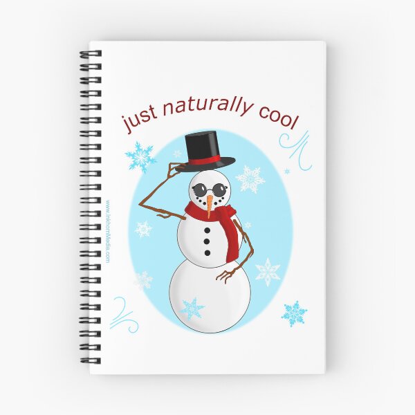 Item preview, Snowman is just naturally cool designed and sold by Inkhornmedia.