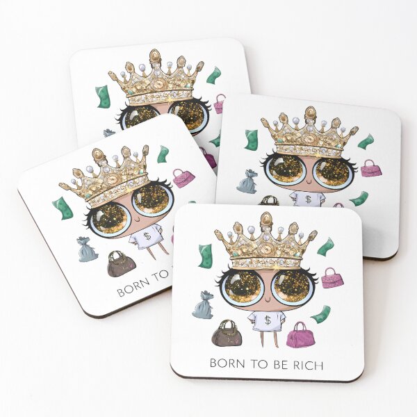 Item preview, Glamorous Funny Cartoon Queen designed and sold by Retro Whimsy.