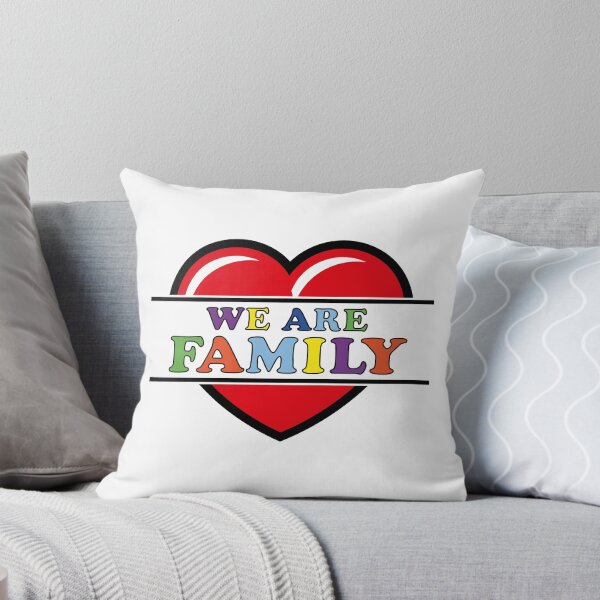 Item preview, Copy of We Are Family (Heart / Love / Birth / Parents / Black 2C) designed and sold by MrFaulbaum.