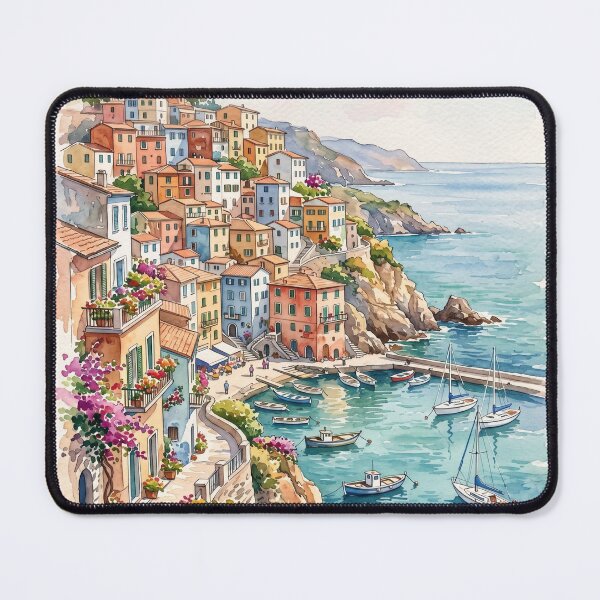 Item preview, Charming coastal village designed and sold by sid1802.