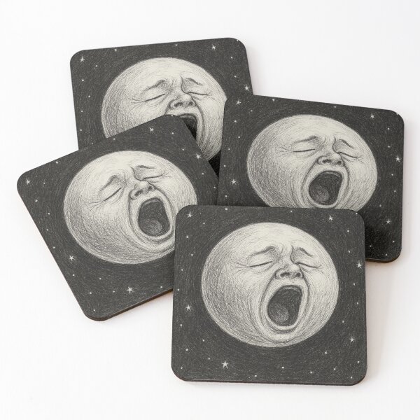 Item preview, Lunar Yawn designed and sold by Monkeysalad.