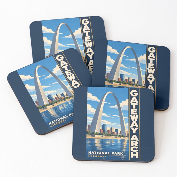 Item preview, Gateway Arch National Park - Missouri designed and sold by GoodOldVintage.