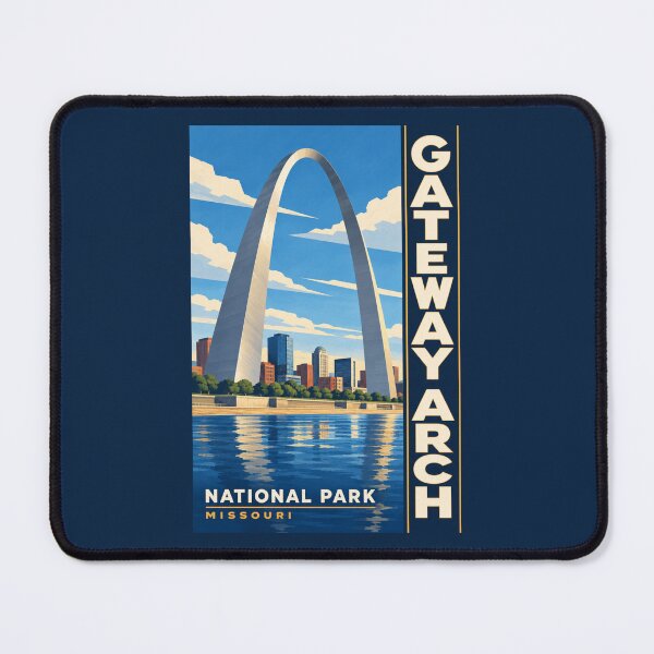 Item preview, Gateway Arch National Park - Missouri designed and sold by GoodOldVintage.