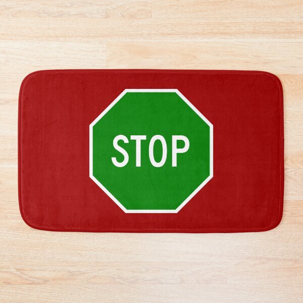 Item preview, Green Stop Sign designed and sold by Karate Octopus.