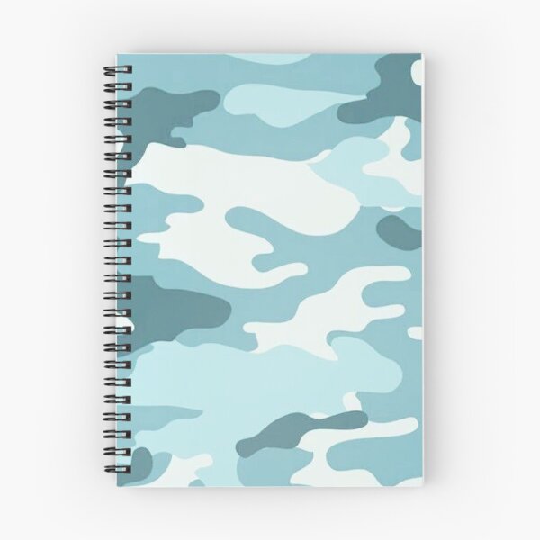 Item preview, Light Blue Camouflage Pattern — Cool Pastel Blue Camo Seamless Print designed and sold by LYAN-STORE.