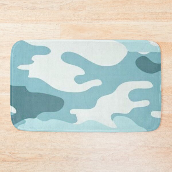 Item preview, Light Blue Camouflage Pattern — Cool Pastel Blue Camo Seamless Print designed and sold by LYAN-STORE.