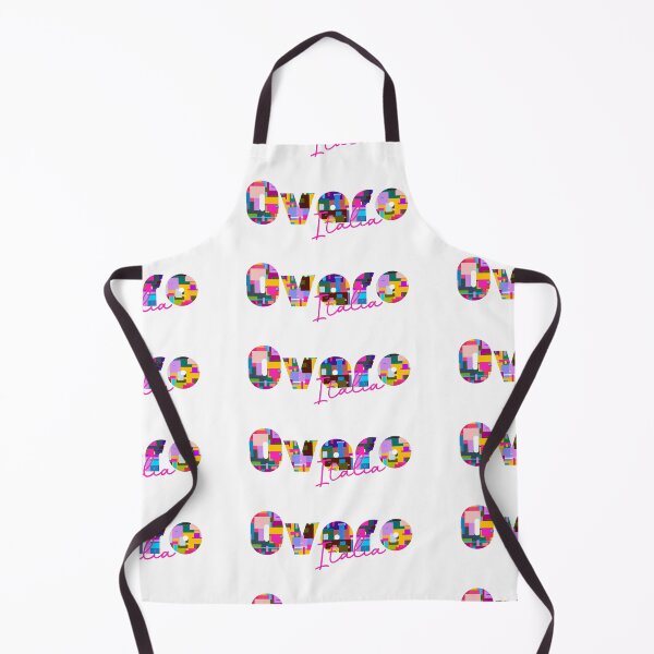 Item preview, Ovaro, Gorizia, Italy, Italia, colorful typography design for travellers designed and sold by Wanderful-roads.