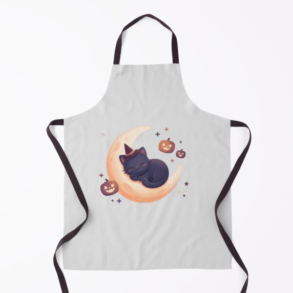 Item preview, Witchy Moon Cat Halloween Cute designed and sold by Moon's Arts.