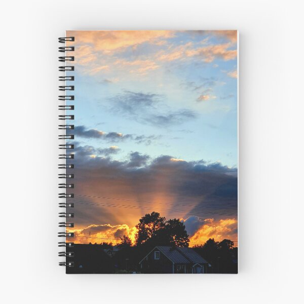 Item preview, Golden Hour Sunset - Scandinavian Countryside Landscape designed and sold by Johnny Nilsson Photo Art.