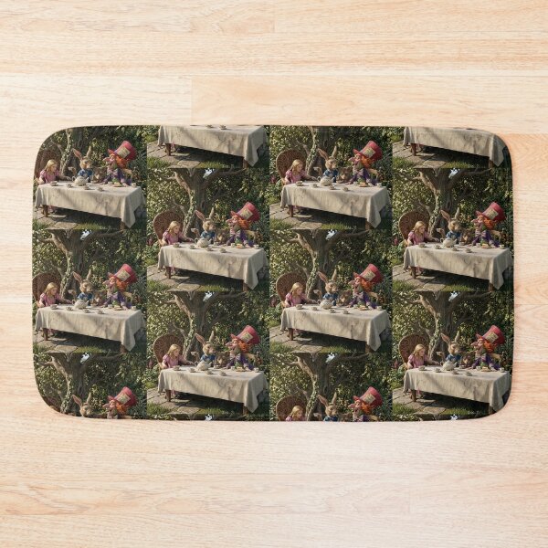 Item preview, The Tea Party from Alice in Wonderland original artwork designed and sold by Vintage Designs +.