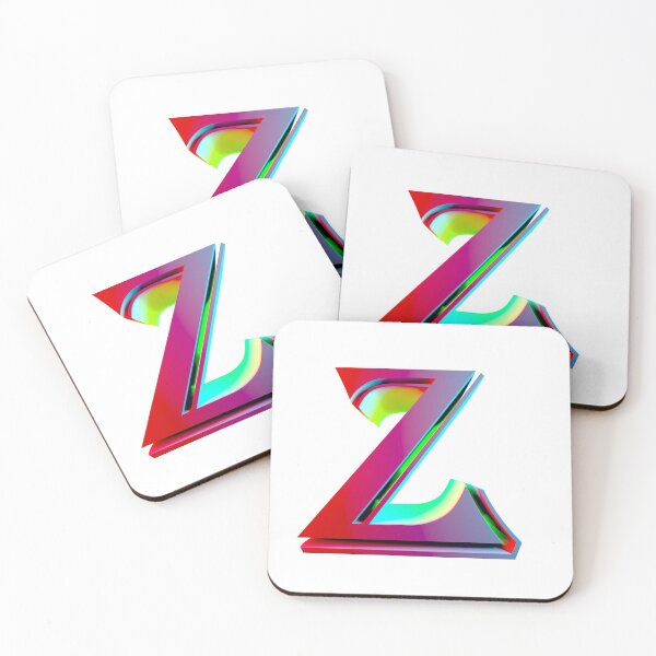 Item preview, Neon 3D Letter Z - Retro Synthwave Style designed and sold by Creatigrafo.