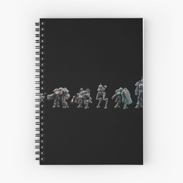 Artikelvorschau, Voxel Mech Squad Vol 1 entworfen und verkauft von Sentient Cyborg Solutions.