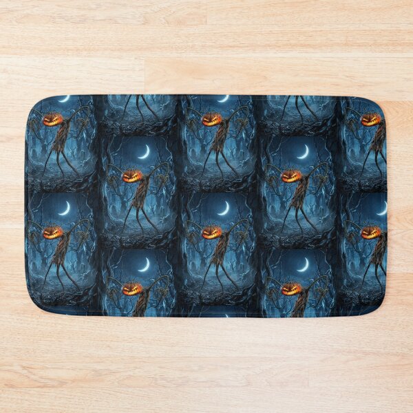 Item preview, Pumpkin monster of the rotten patch Halloween horror art designed and sold by Vintage Designs +.