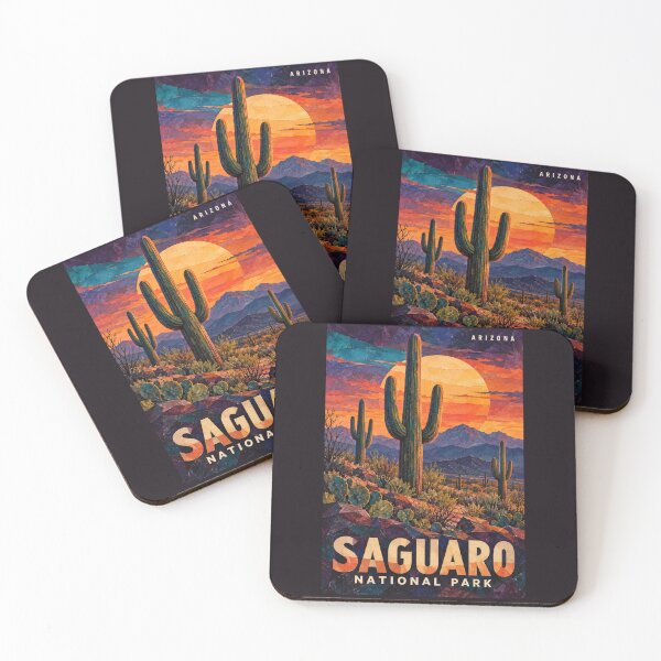 Item preview, Saguaro National Park - Arizona designed and sold by GoodOldVintage.