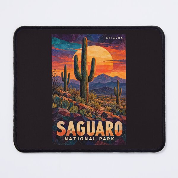 Item preview, Saguaro National Park - Arizona designed and sold by GoodOldVintage.