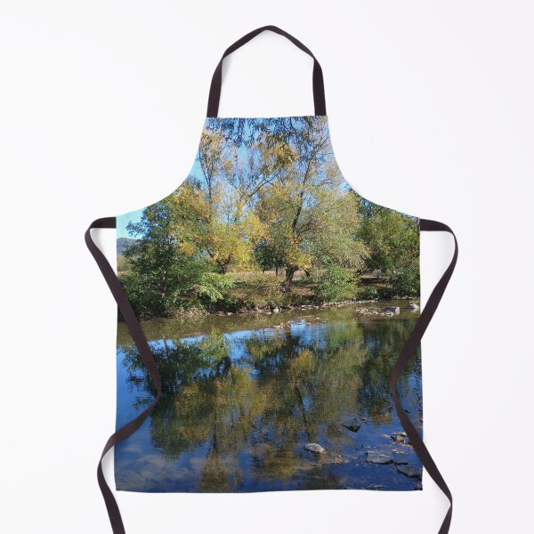 Item preview, Sunny River Reflection in Autumn Forest designed and sold by Nature Moments.