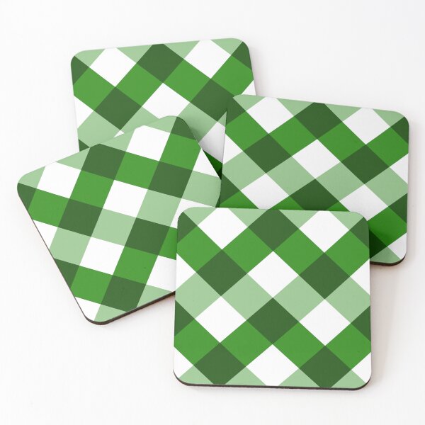 Item preview, Green and White Argyle Seamless Pattern – Hand Drawn Diamond Plaid – Preppy, Cottagecore & Classic Textile Design designed and sold by martinspixs.