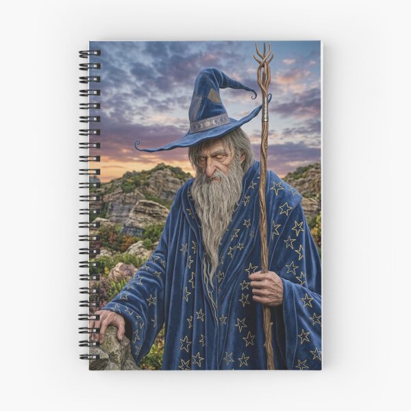 Item preview, Merlin the Wizard of legend designed and sold by Vintage Designs +.