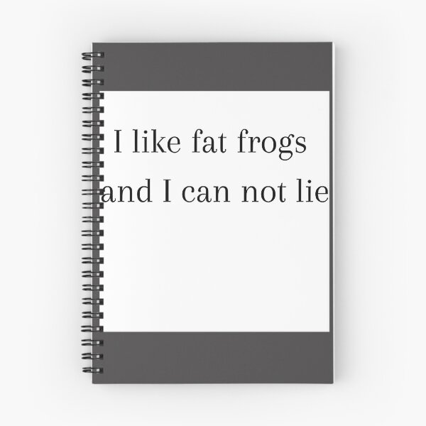 Item preview, Funny I Like Fat Frogs and I Can't Lie Cute Frog Lover Design designed and sold by AbdelAmrani.