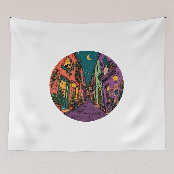 Item preview, dark street designed and sold by retroojogo.